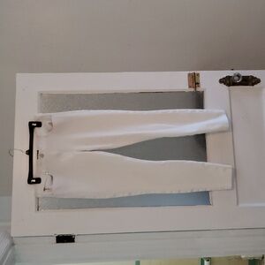 W HBM the skinny size 8 long white dress pants